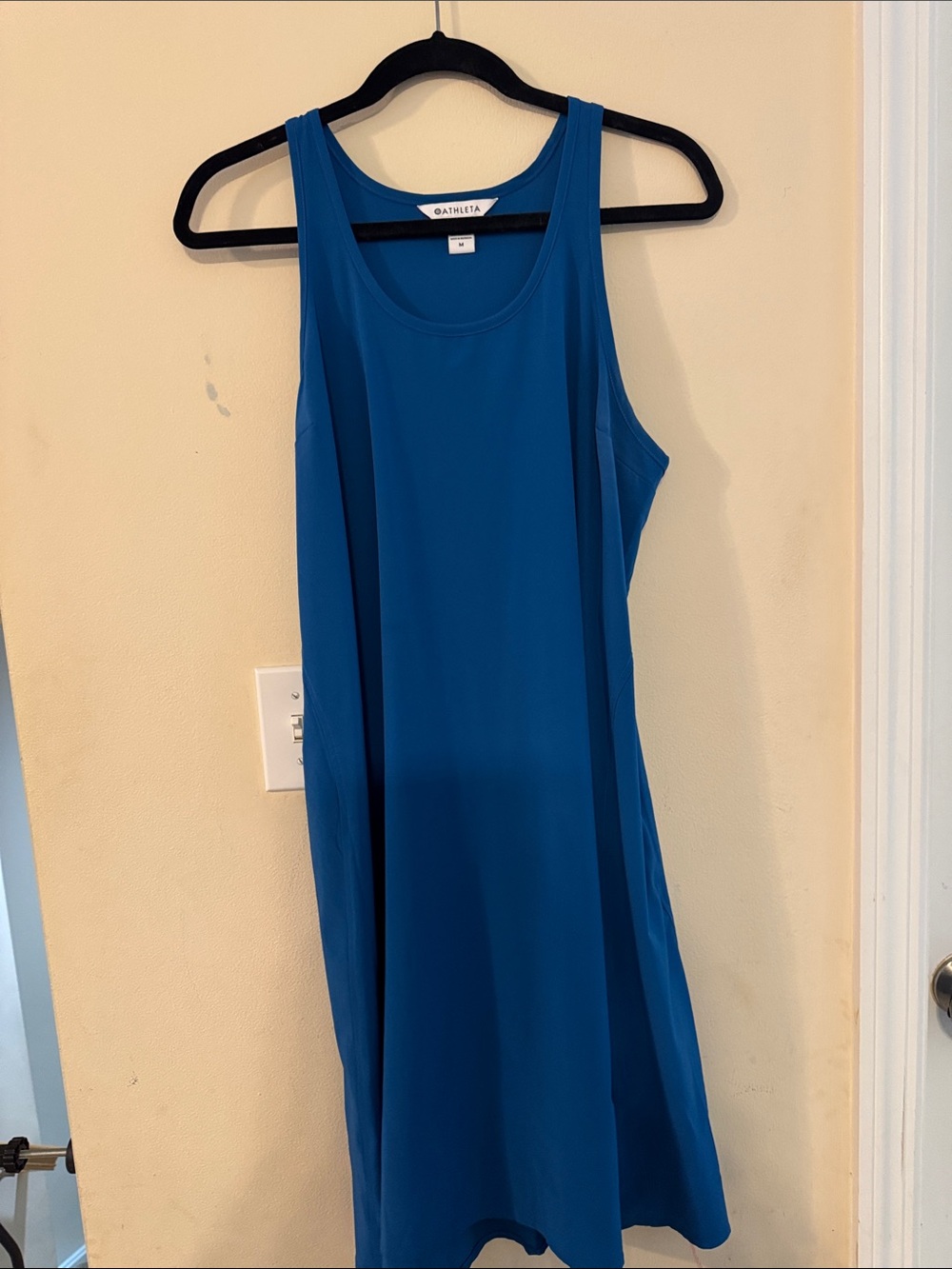 Athleta Royal  Blue Scoop-Neck Athletic dress